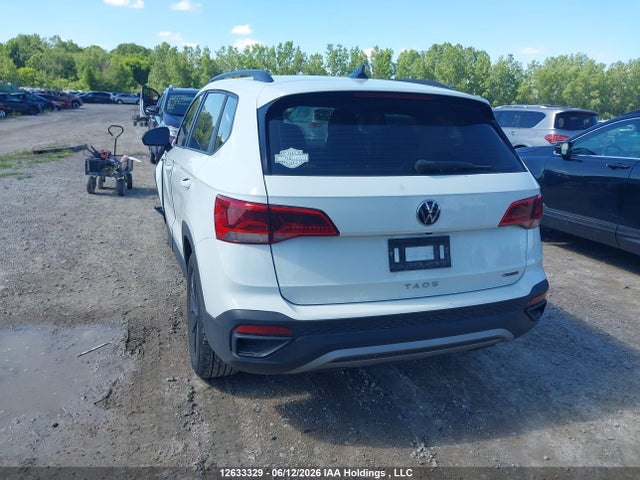 2022 Volkswagen Taos Trendline მანქანა იყიდება აუქციონზე, vin: 3VVAX7B20NM015367, აუქციონის ნომერი: 12633329