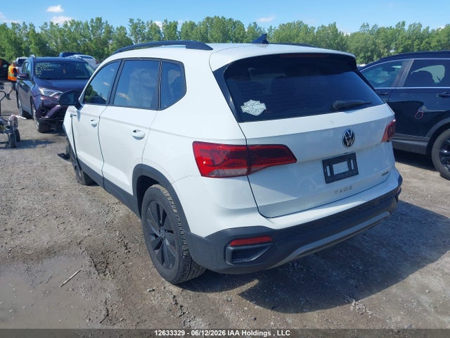 2022 Volkswagen Taos Trendline მანქანა იყიდება აუქციონზე, vin: 3VVAX7B20NM015367, აუქციონის ნომერი: 12633329