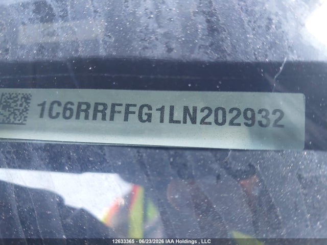 1C6RRFFG1LN202932 RAM 1500 Big Horn/lone Star
