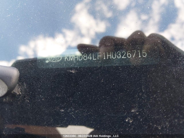 12633384 :رقم المزاد ، KMHD84LF1HU326715 vin ، 2017 Hyundai Elantra Gl مزاد بيع