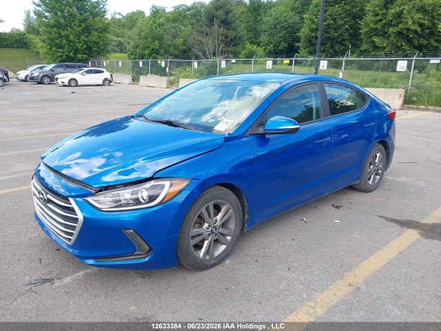 12633384 :رقم المزاد ، KMHD84LF1HU326715 vin ، 2017 Hyundai Elantra Gl مزاد بيع