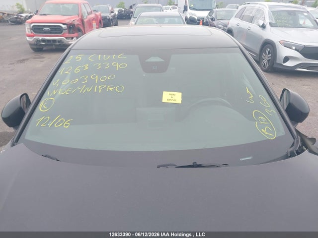 12633390 :رقم المزاد ، 2HGFE4F85SH003900 vin ، 2025 Honda Civic Sport/sport Touring مزاد بيع