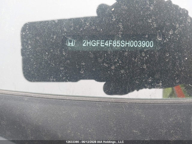 12633390 :رقم المزاد ، 2HGFE4F85SH003900 vin ، 2025 Honda Civic Sport/sport Touring مزاد بيع