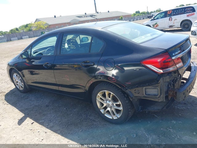 12633421 :رقم المزاد ، 2HGFB2F47DH020453 vin ، 2013 Honda Civic Lx مزاد بيع