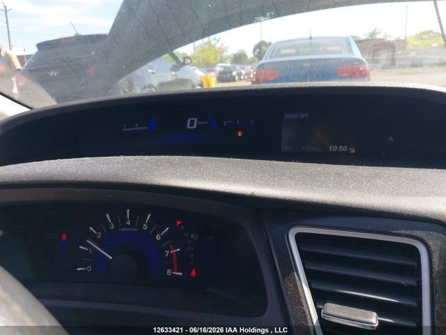 12633421 :رقم المزاد ، 2HGFB2F47DH020453 vin ، 2013 Honda Civic Lx مزاد بيع