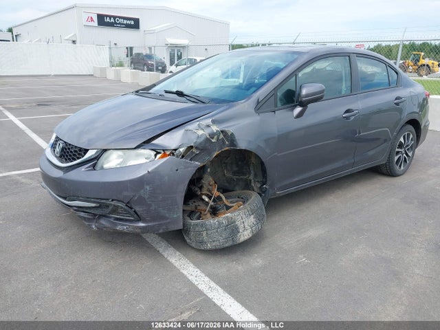 Honda Civic 2015 2HGFB2F51FH031637 Image 2