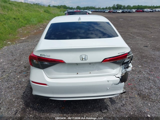12633438 :رقم المزاد ، 2HGFE2F52NH117691 vin ، 2022 Honda Civic Sport مزاد بيع
