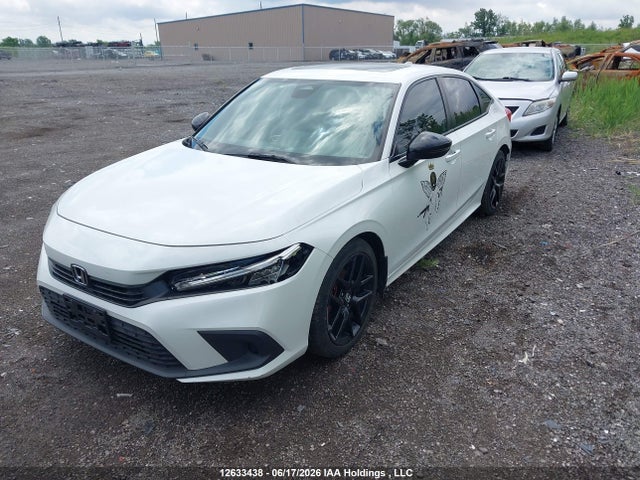 12633438 :رقم المزاد ، 2HGFE2F52NH117691 vin ، 2022 Honda Civic Sport مزاد بيع