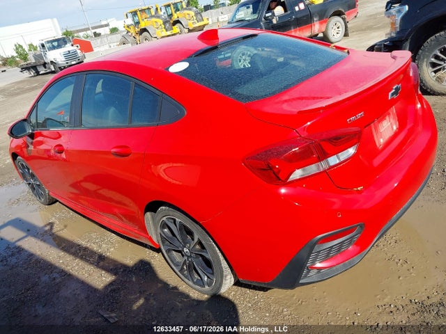Продажа на аукционе авто 2019 Chevrolet Cruze Premier, vin: 1G1BF5SM4K7129737, номер лота: 12633457