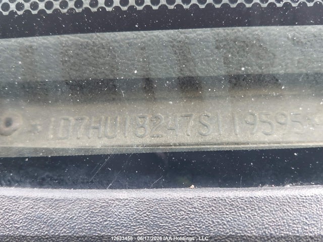 12633458 :رقم المزاد ، 1D7HU18247S119595 vin ، 2007 Dodge Ram 1500 St/slt مزاد بيع