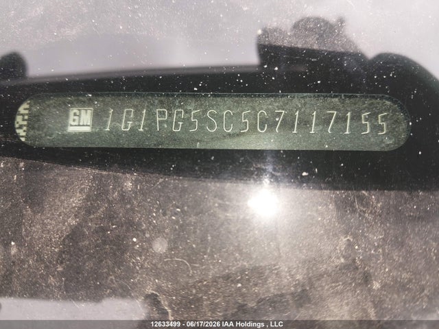 Aukcja sprzedaży 2012 Chevrolet Cruze Lt, vin: 1G1PG5SC5C7117155, numer aukcji: 12633499