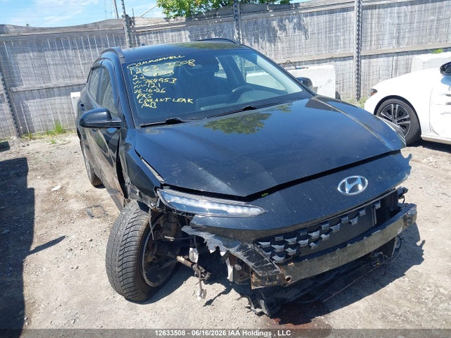 12633508 :رقم المزاد ، KM8K2CAB6NU764953 vin ، 2022 Hyundai Kona Sel/se مزاد بيع