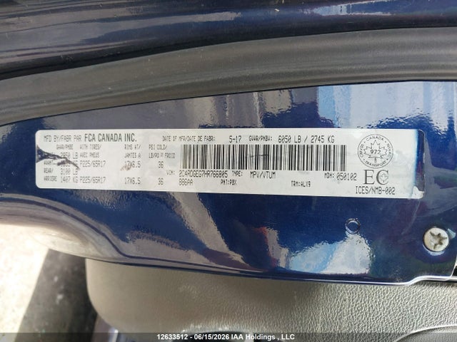 Dodge Grand Caravan Gt 2017 2C4RDGEG7HR766805 Image 9