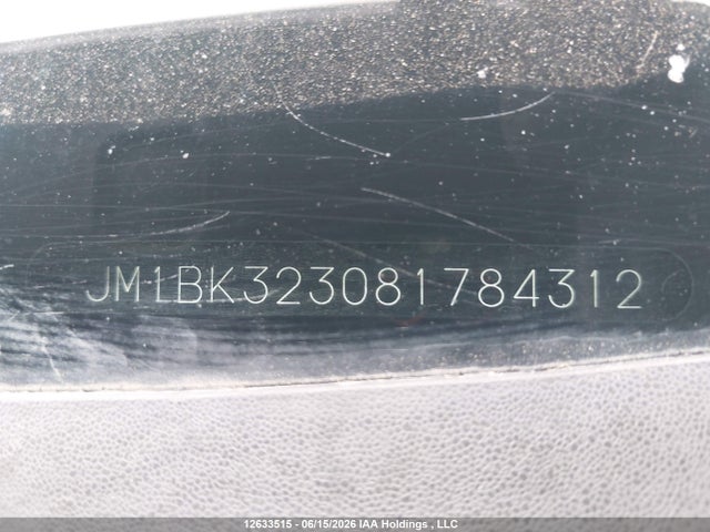 Продаж на аукціоні авто 2008 Mazda 3 S, vin: JM1BK323081784312, номер лоту: 12633515