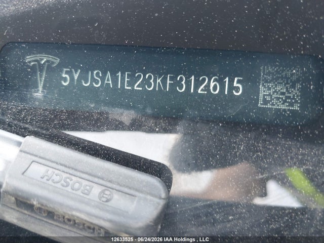 Tesla MODEL S 2019 5YJSA1E23KF312615 Image 19