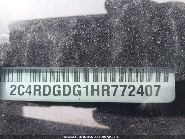 Dodge Grand Caravan Crew 2017 2C4RDGDG1HR772407 Image 19