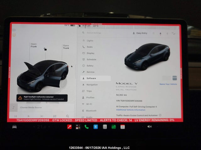 Tesla Model Y Long Range 2024 7SAYGDEE6RF209268 Image 7