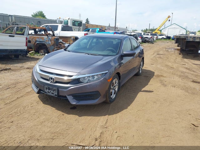 Honda Civic Lx 2018 2HGFC2F53JH000881 Image 2