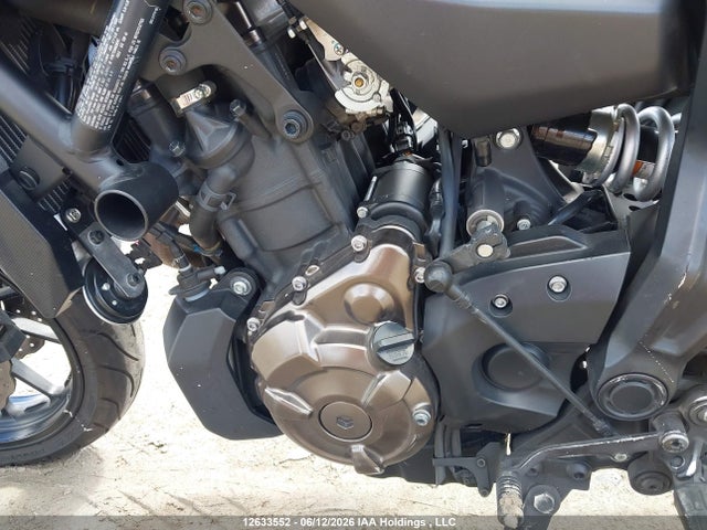 12633552 :رقم المزاد ، JYARM06N9FA001080 vin ، 2015 Yamaha Fz07 مزاد بيع