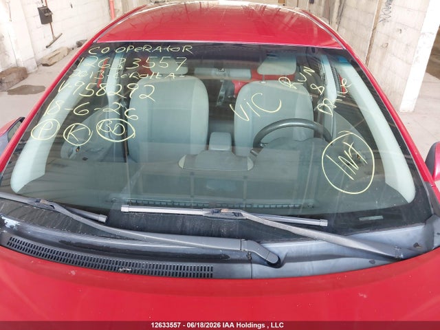 12633557 :رقم المزاد ، 2T1BU4EEXDC958292 vin ، 2013 Toyota Corolla Ce مزاد بيع