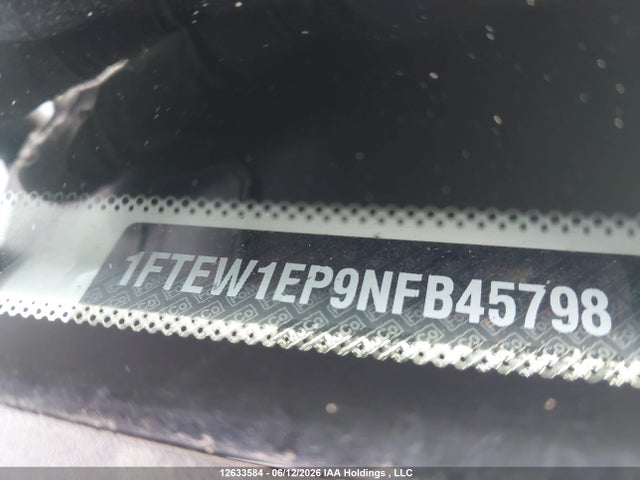 12633584 :رقم المزاد ، 1FTEW1EP9NFB45798 vin ، 2022 Ford F150 Supercrew مزاد بيع