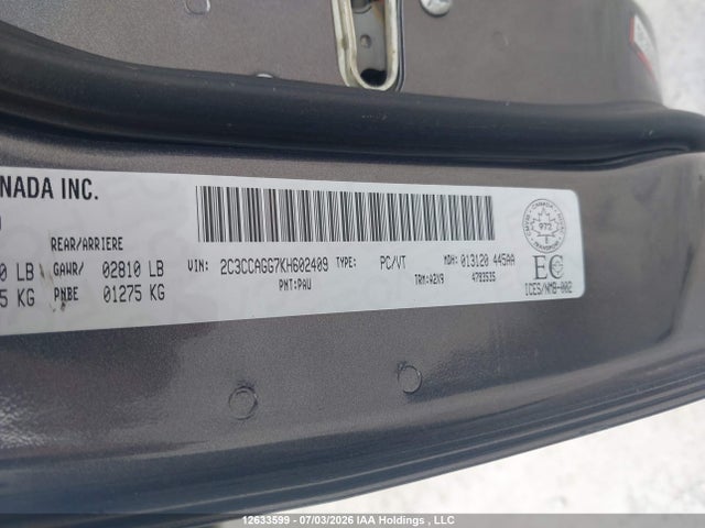 Chrysler 300 S 2019 2C3CCAGG7KH602409 Image 9