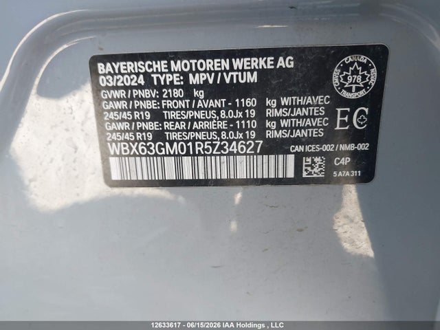 BMW X2 X2 2024 WBX63GM01R5Z34627 Image 9
