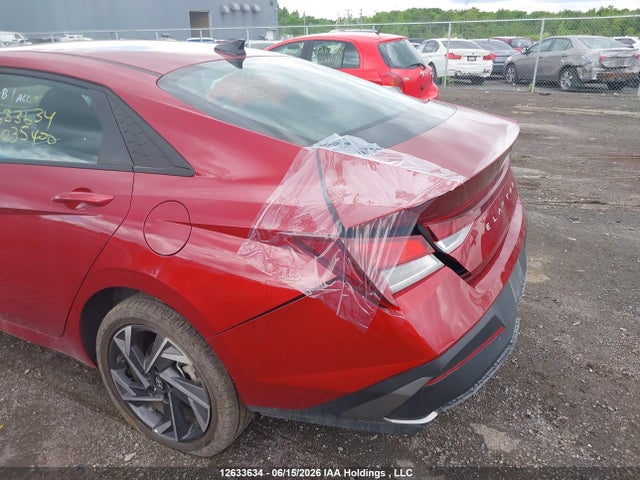 2025 Hyundai Elantra Sel Sport მანქანა იყიდება აუქციონზე, vin: KMHLM4DG3SU035400, აუქციონის ნომერი: 12633634
