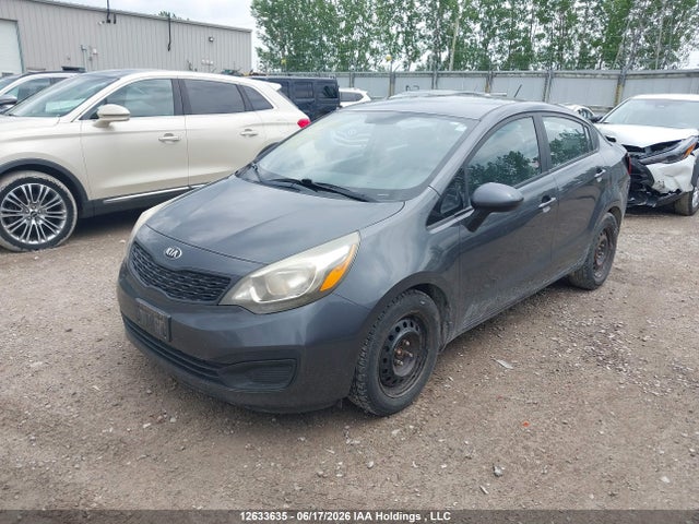 KIA RIO LX 2014 KNADM4A30E6338506 Image 2