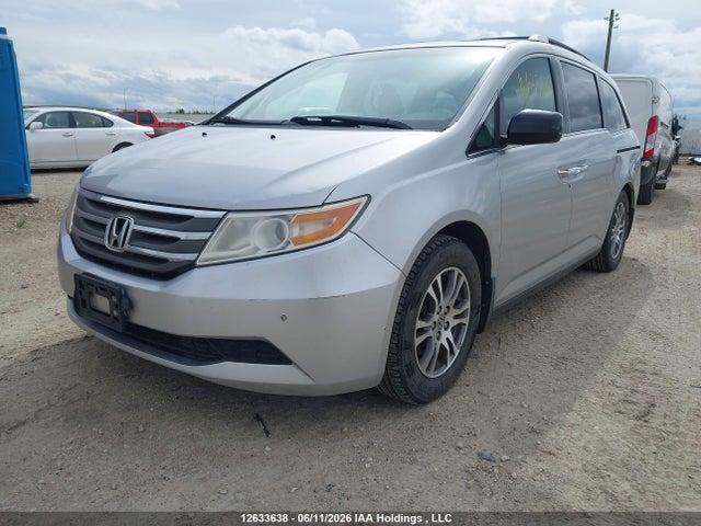 12633638 :رقم المزاد ، 5FNRL5H69CB509496 vin ، 2012 Honda Odyssey Exl مزاد بيع