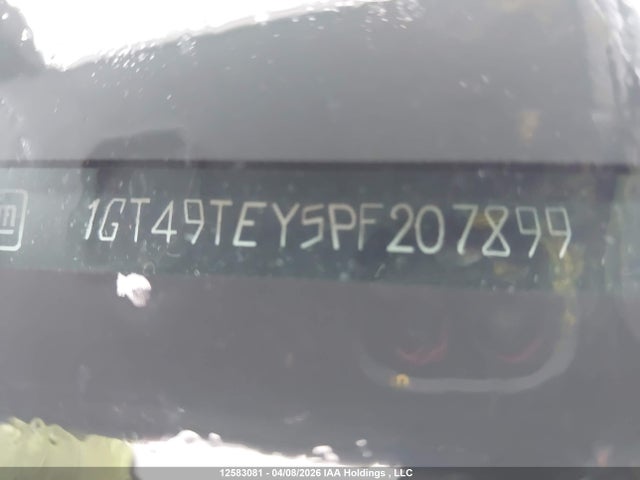 12583081 :رقم المزاد ، 1GT49TEY5PF207899 vin ، 2023 Gmc Sierra 3500hd Sle مزاد بيع