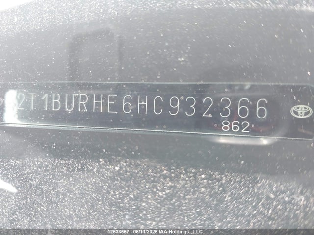 Toyota COROLLA LE 2017 2T1BURHE6HC932366 Image 19