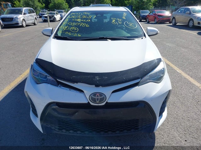 2018 Toyota Corolla L/le/xle/se/xse მანქანა იყიდება აუქციონზე, vin: 2T1BURHE7JC080986, აუქციონის ნომერი: 12633687