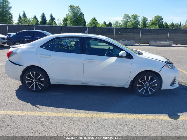 2018 Toyota Corolla L/le/xle/se/xse მანქანა იყიდება აუქციონზე, vin: 2T1BURHE7JC080986, აუქციონის ნომერი: 12633687