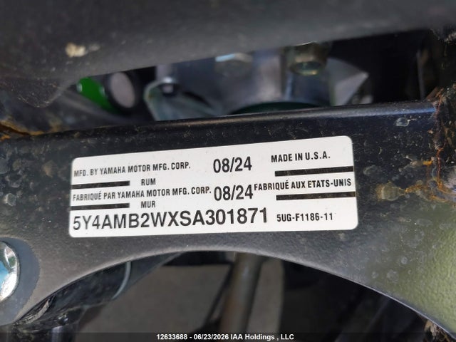 Yamaha YXM700 2025 5Y4AMB2WXSA301871 Image 9