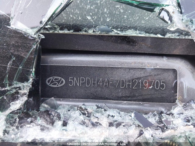 12633692 :رقم المزاد ، 5NPDH4AE7DH219705 vin ، 2013 Hyundai Elantra Gls/limited مزاد بيع