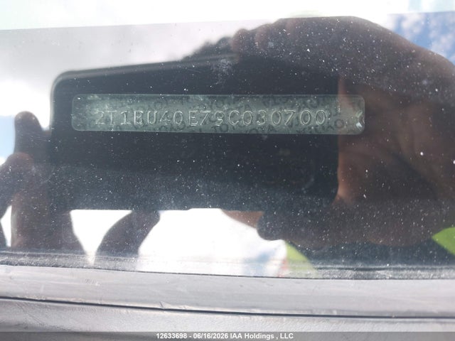 Aukcja sprzedaży 2009 Toyota Corolla S/le/xle, vin: 2T1BU40E79C030700, numer aukcji: 12633698