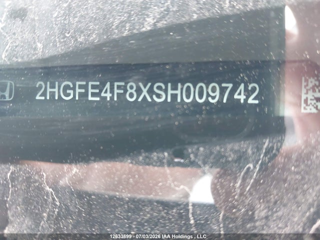Продаж на аукціоні авто 2025 Honda Civic Sport Hybrid/sport Touring Hybrid, vin: 2HGFE4F8XSH009742, номер лоту: 12633699