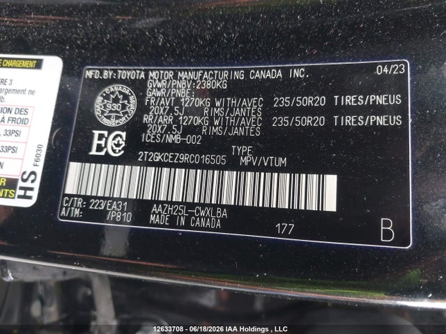 Продаж на аукціоні авто 2024 Lexus Nx 350h 350h, vin: 2T2GKCEZ9RC016505, номер лоту: 12633708