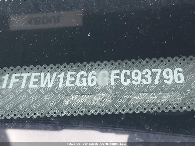 Ford F150 Supercrew 2016 1FTEW1EG6GFC93796 Image 9