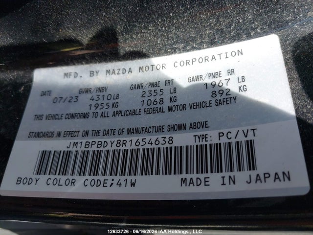 Mazda 3 Gt 2024 JM1BPBDY8R1654638 Image 9