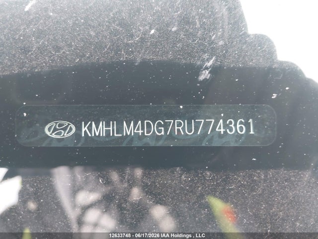 12633748 :رقم المزاد ، KMHLM4DG7RU774361 vin ، 2024 Hyundai Elantra Sel مزاد بيع