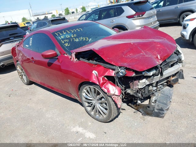 Auction sale of the 2014 Infiniti Q60 Premium/sport, vin: JN1CV6EL0EM132733, lot number: 12633757