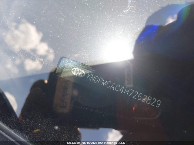 2017 Kia Sportage Lx მანქანა იყიდება აუქციონზე, vin: KNDPMCAC4H7262829, აუქციონის ნომერი: 12633759