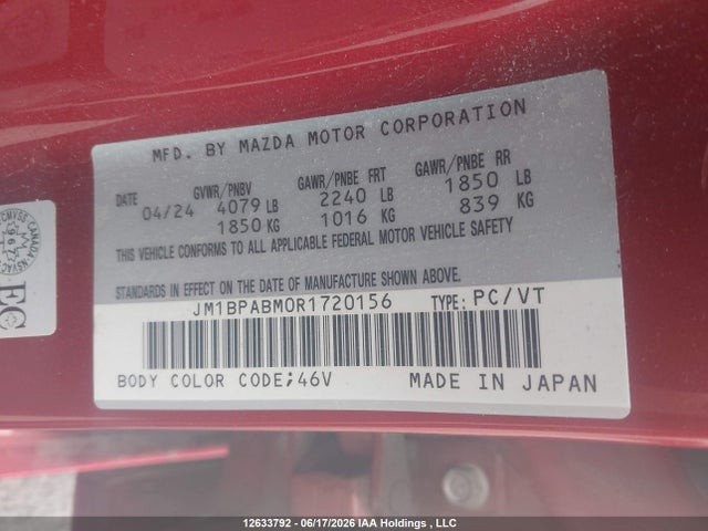 Mazda MAZDA3 2024 JM1BPABM0R1720156 Image 18