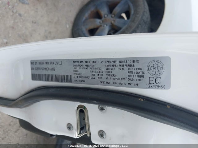 RAM 1500 Classic Tradesman 2021 3C6RR7KT1MG614772 Image 17