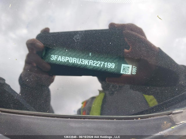 Продаж на аукціоні авто 2019 Ford Fusion Hybrid Titanium, vin: 3FA6P0RU3KR227199, номер лоту: 12633848