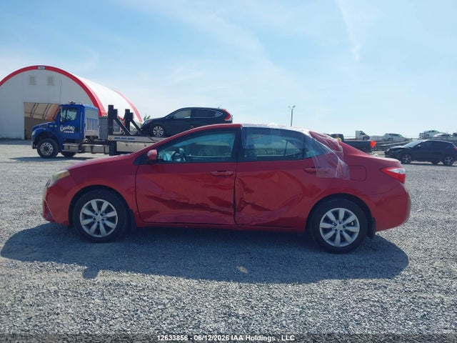 12633856 :رقم المزاد ، 2T1BURHE8FC380592 vin ، 2015 Toyota Corolla L/le/le Pls/prm/s/s Pls مزاد بيع