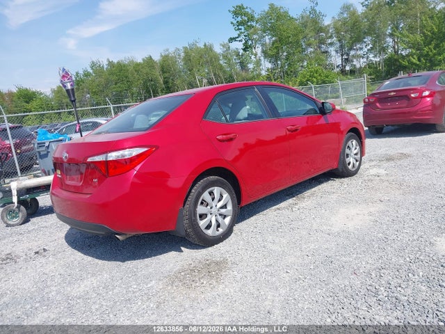 12633856 :رقم المزاد ، 2T1BURHE8FC380592 vin ، 2015 Toyota Corolla L/le/le Pls/prm/s/s Pls مزاد بيع