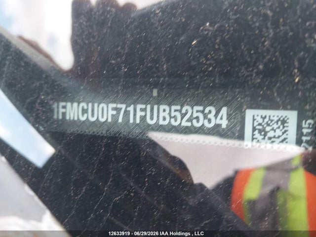 1FMCU0F71FUB52534 Ford ESCAPE S